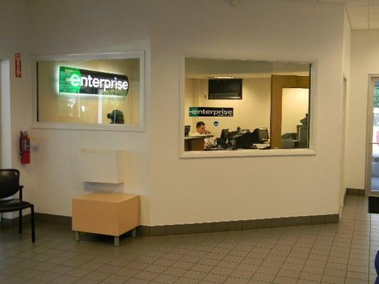 Enterprise rental office- onsite