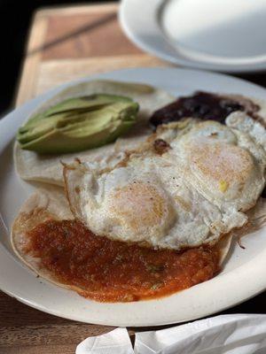 Huevo's Rancheros Platter Brunch Special