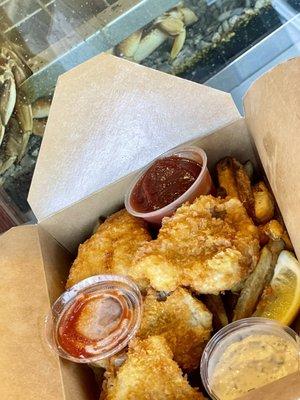 Rock Cod Fish N Chips....