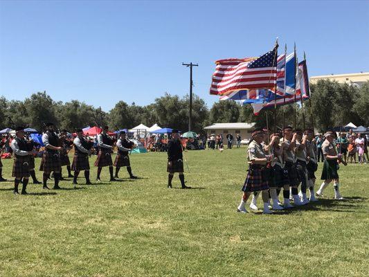 Start of parade