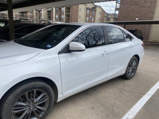 My car today after work done! Good as new