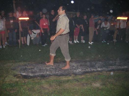 Fire walker hypnotist