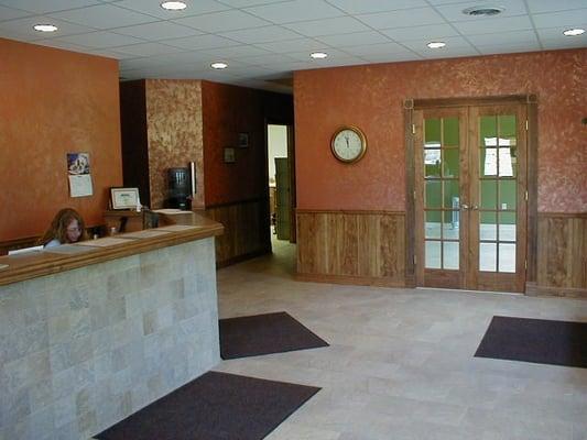 Kennel Reception Area