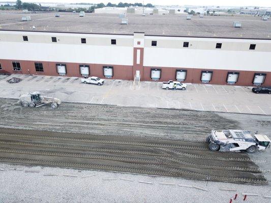 Phase Two (Soil Stabilization and Stone Grading)