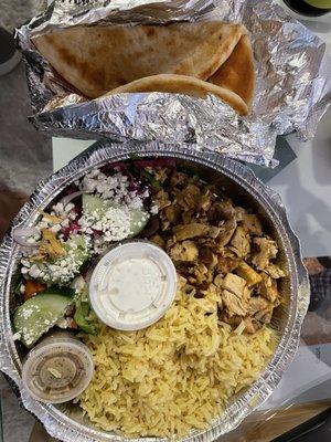 Chicken Gyro Plate