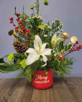 Christmas arrangements!