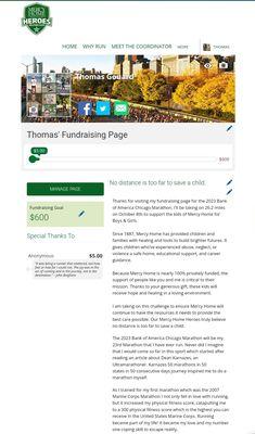 Mercy Home Heroes | Thomas' Fundraising Page - https://marathon.mercyhome.org/chicago2023/thomas-fundraising-page#