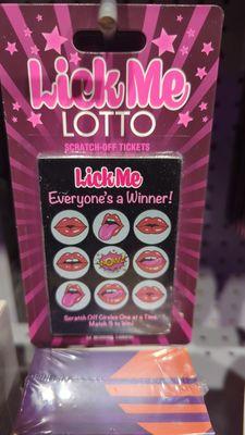 Everyone's a winner with LickMe Lotto!