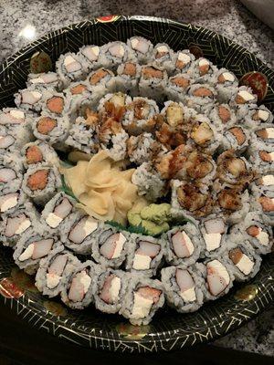 10 roll platter