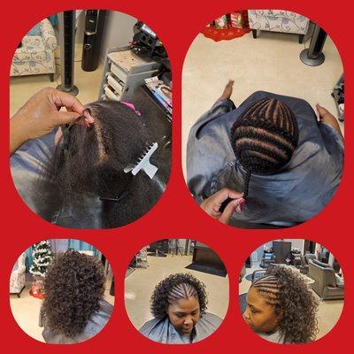 Tribal braids/Crochets by Jackie