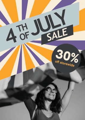 4th of July Sale going on July 2-4. Use code FIREWORKS for 30% off.