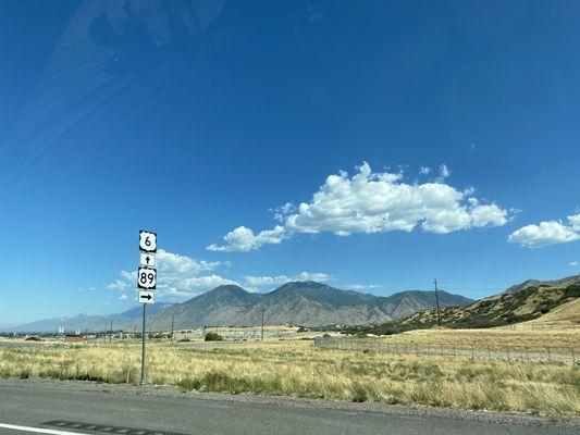 Beautiful mountains in Utah!