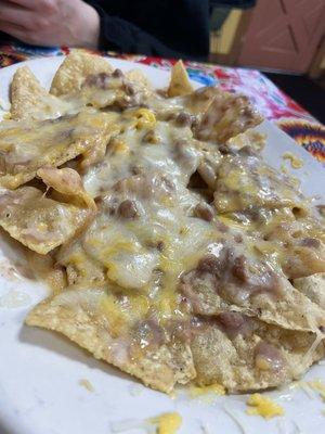 Bean & Cheese Nachos