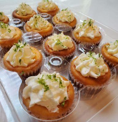 Key Lime mini cheesecakes