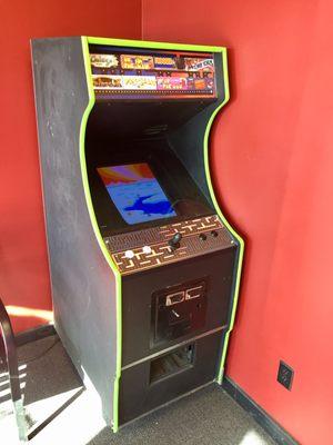 Enjoy some classic games on this free play arcade game located in the lobby. #UpCloseSavor XP