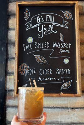 El Cheto fall drink specials