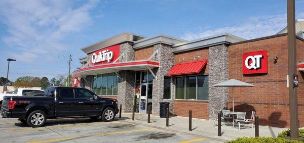 Storefront with patio seating ;)