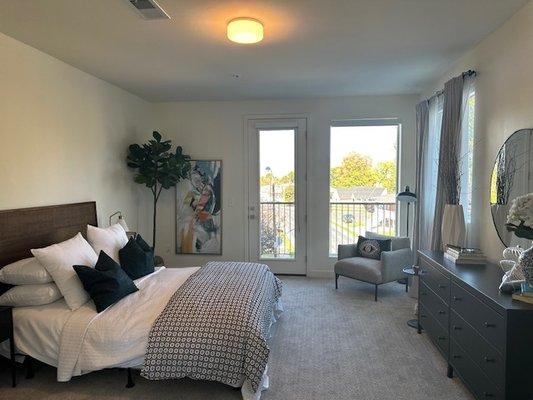 Relax in this cozy bedroom