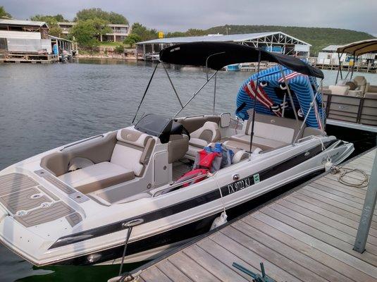 10 person Crownline ski boat