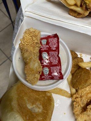 4 Express Tenders Combo - tender the size of a ketchup packet 3