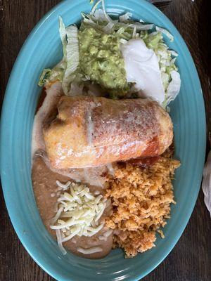 Steak chimichanga