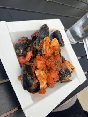 Mussels and Shrimp