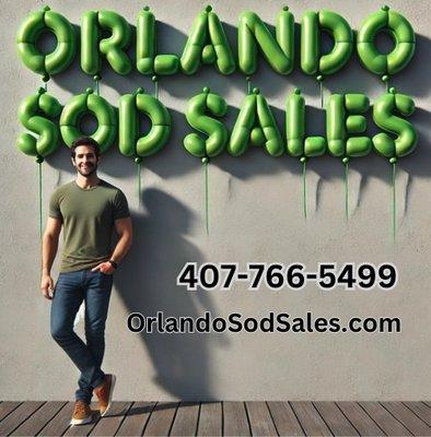 Orlando Sod Sales Logo The best place to buy sod in orlando