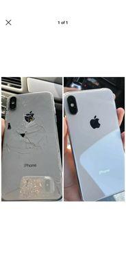 Now offer back glass for iPhone 8,X,XR, Xs Max and all the iPhone 11. Can be done within 30 minutes!