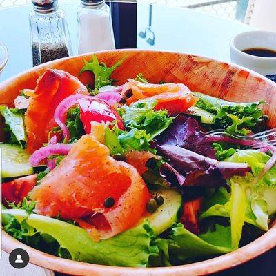 Yummy  "Smoked salmon salad"