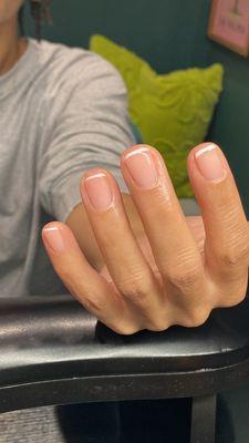 Japanese Gel French tip