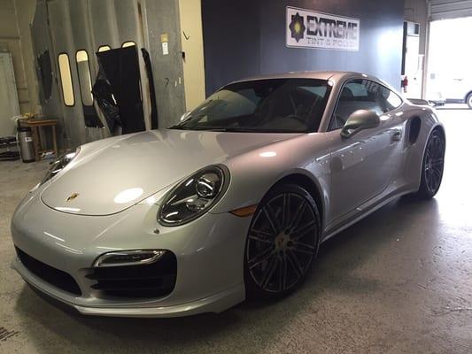 Porsche 911 30% ceramic tint all around