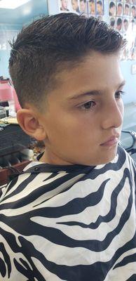 Half taper fades(one handsome kid)