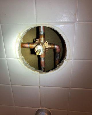 shower valve repair