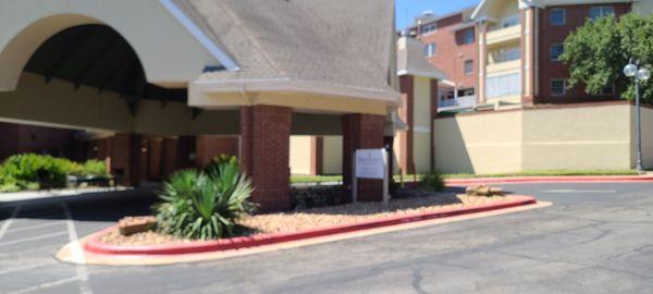 Front entrance of Skilled Nursing