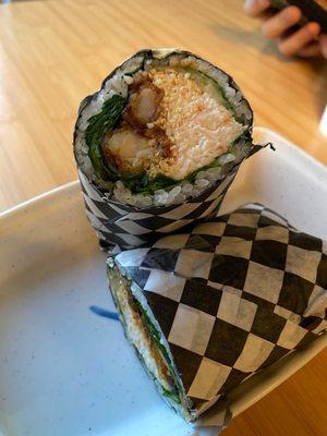 Dancing Shrimp Sushi Burrito