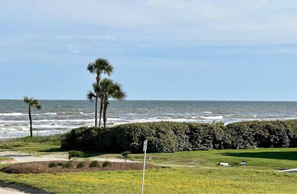 Beachfront views