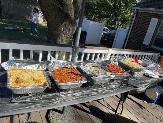 Chicken Biriyani, Chicken 65, Veg Rolls, Veg Munchurian, Veg Biriyani