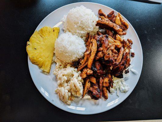 Hawaiian BBQ combo