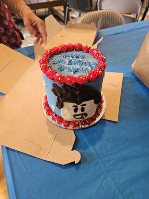 Roblox birthday cake