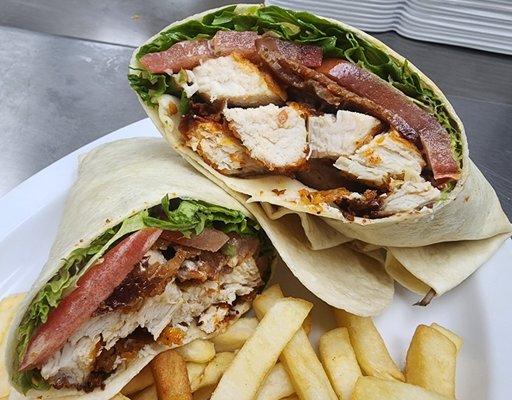 Bacon-Ranch Chicken Wrap