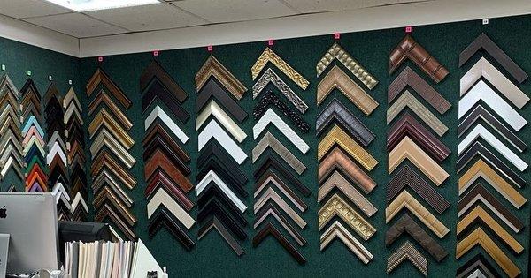 Variety of beautiful frames, grouped in different price points