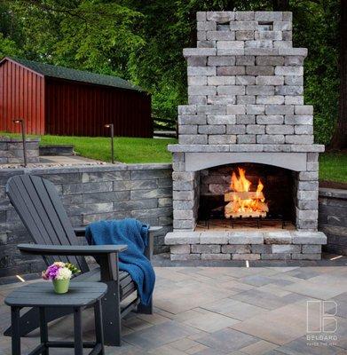 Outdoor Fireplace