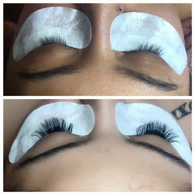 Full set volume lashes