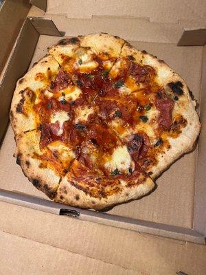 "Soppressata Pizza"