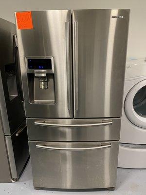 Samsung Four door French door stainless steel fridge 36"