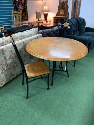 Small table and chairs, $130