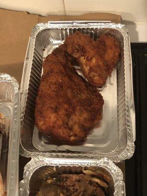 Famous skinless fried chicken