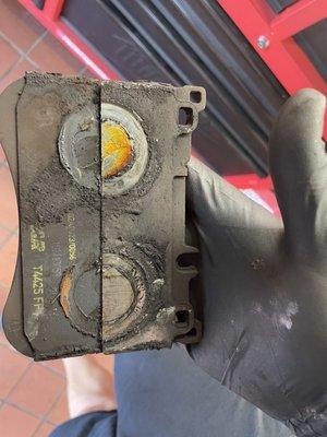 Brake pad , not Mercedes OEM