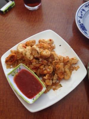 Fried calamari