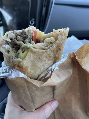 Carne Asada Burrito